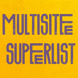 Multisite SuperList